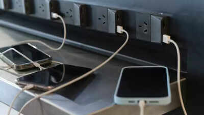 Phone charging in public