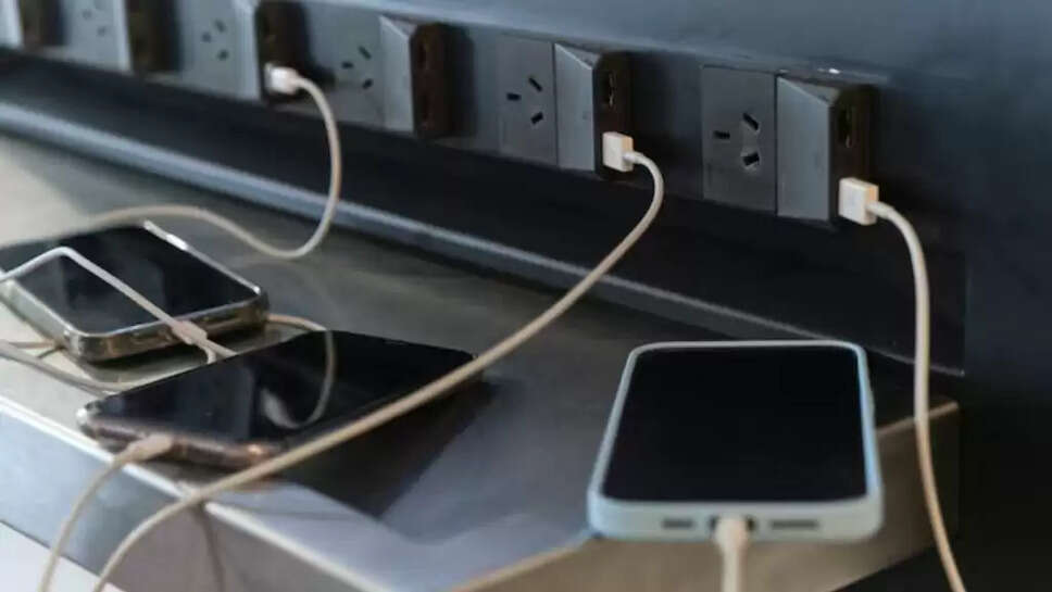 Phone charging in public